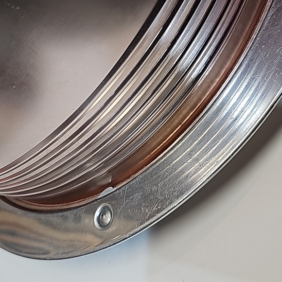 MCM Regal Ware Aluminum Rose Gold/Copper/Silver Colored Retro Cake Carrier - Picture 8 of 16